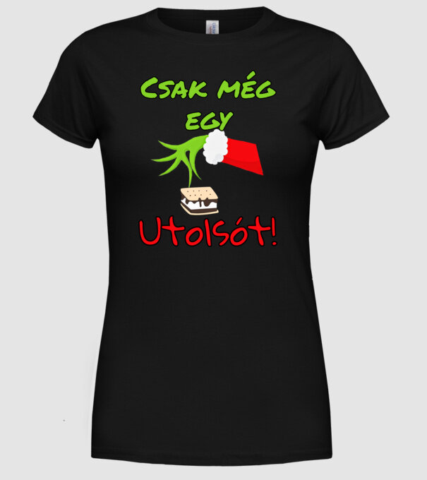  minta fekete pólón