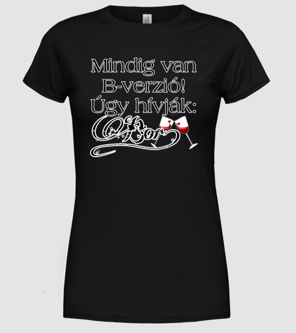  minta fekete pólón