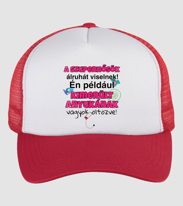  minta fehér/piros pólón