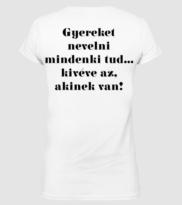  minta fehér pólón