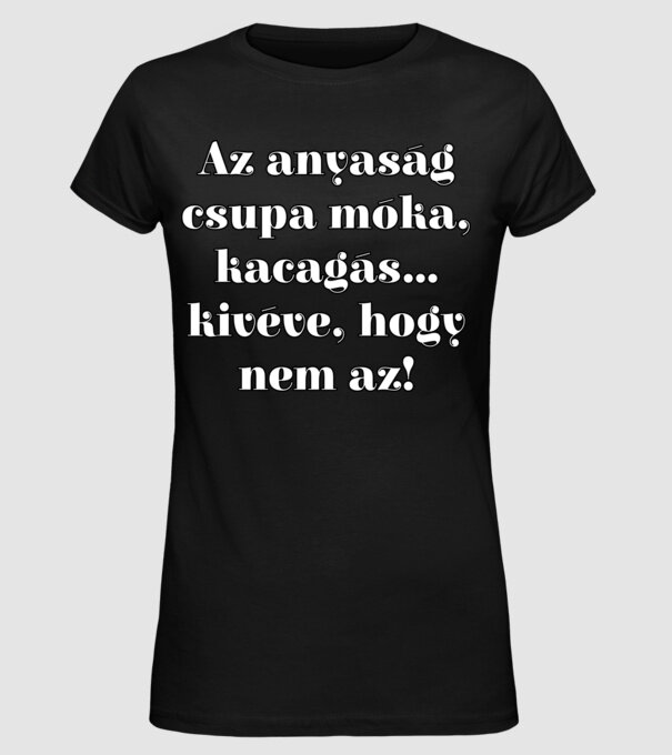  minta fekete pólón