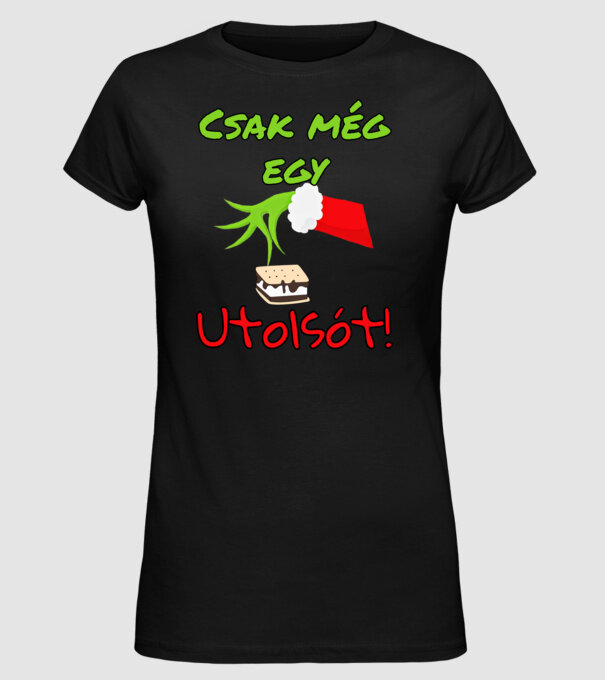 minta fekete pólón