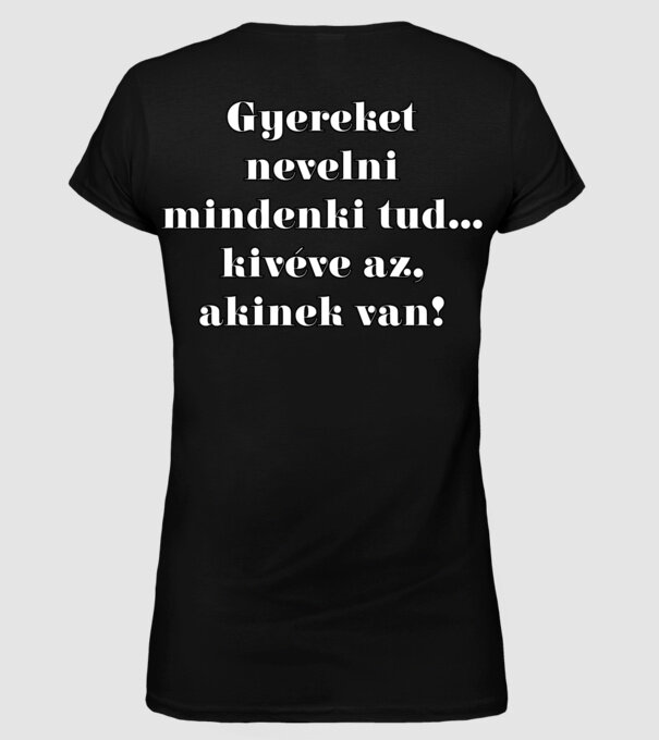  minta fekete pólón