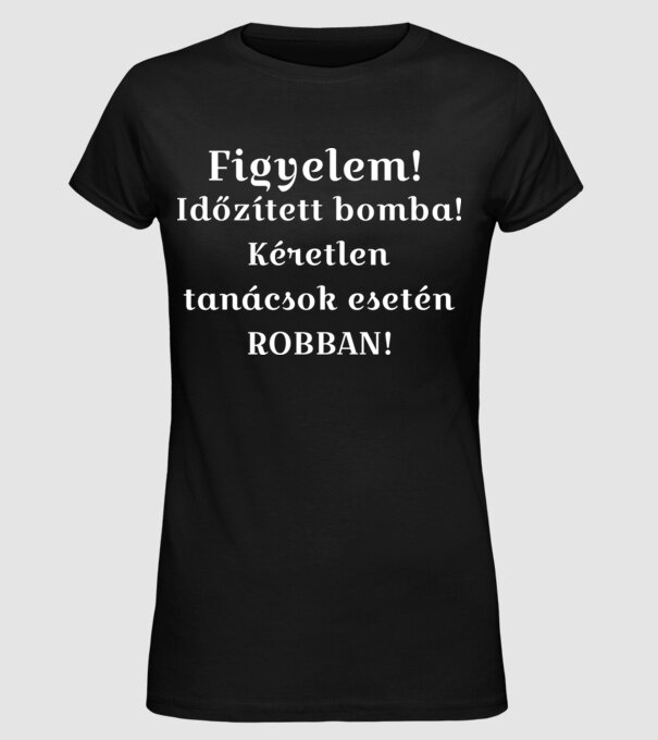  minta fekete pólón