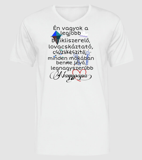  minta fehér pólón