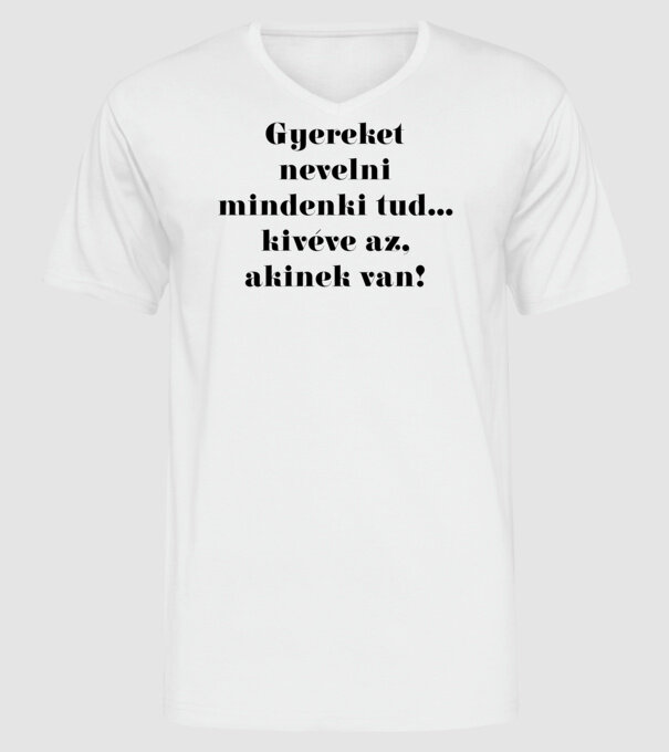  minta fehér pólón