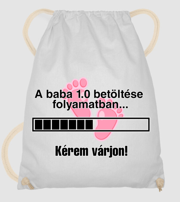  minta fehér pólón