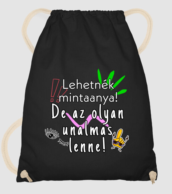  minta fekete pólón