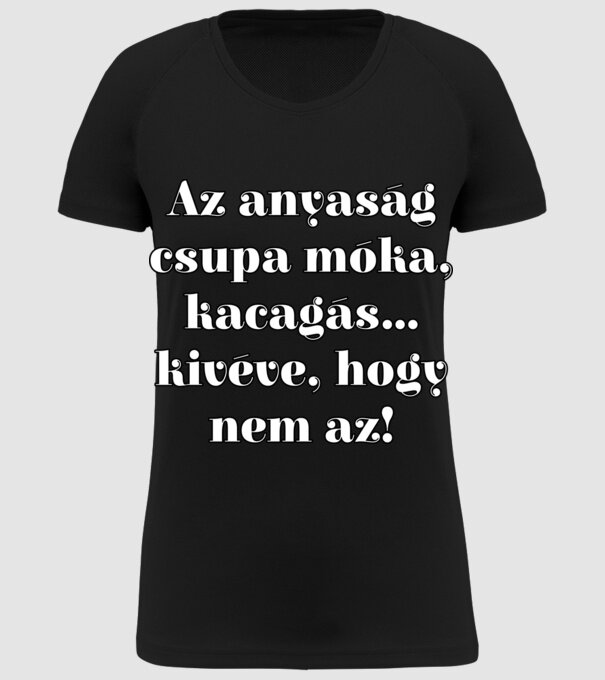 minta fekete pólón