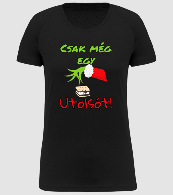  minta fekete pólón