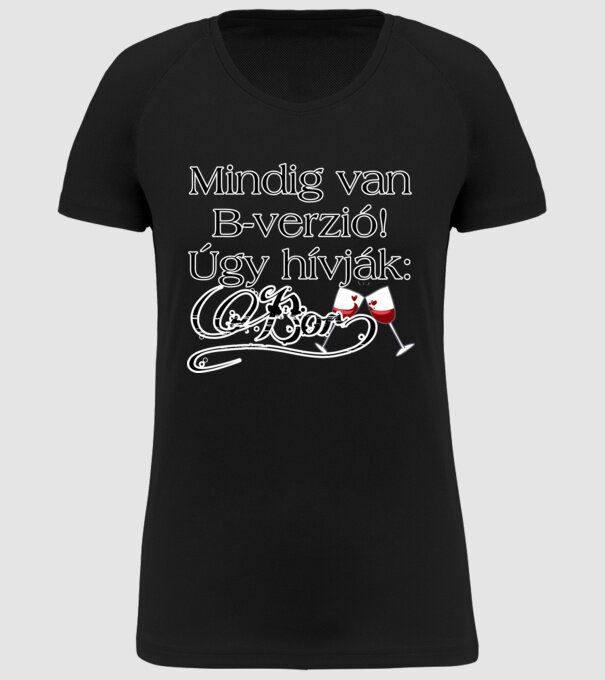  minta fekete pólón