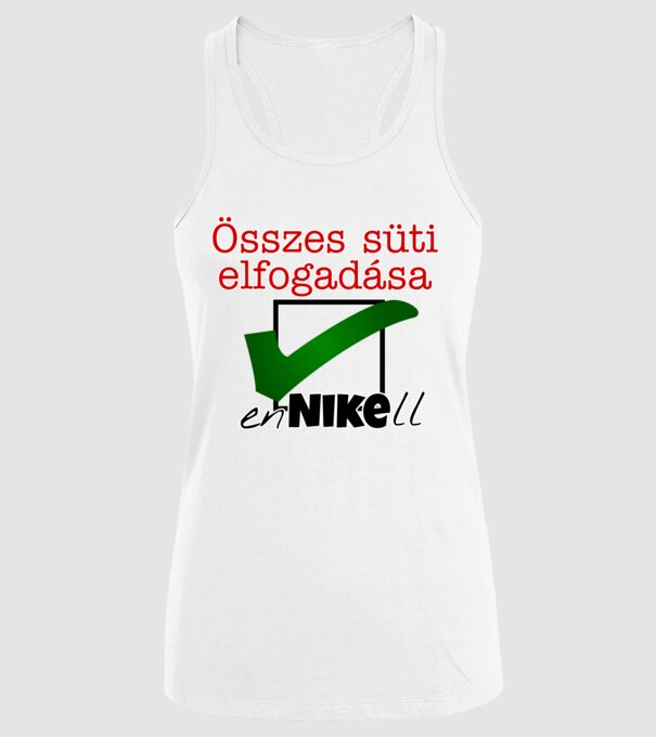  minta fehér pólón