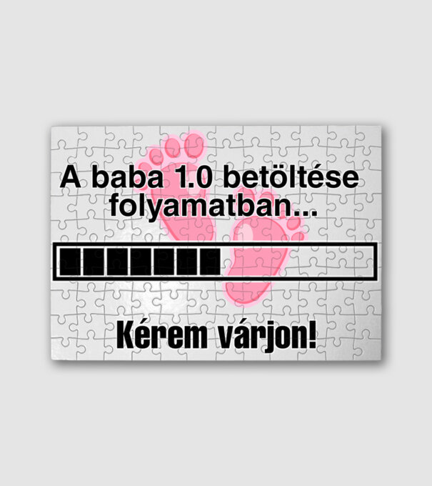  minta fehér pólón