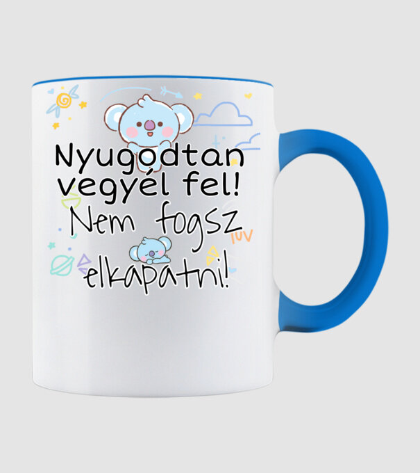  minta világoskék pólón